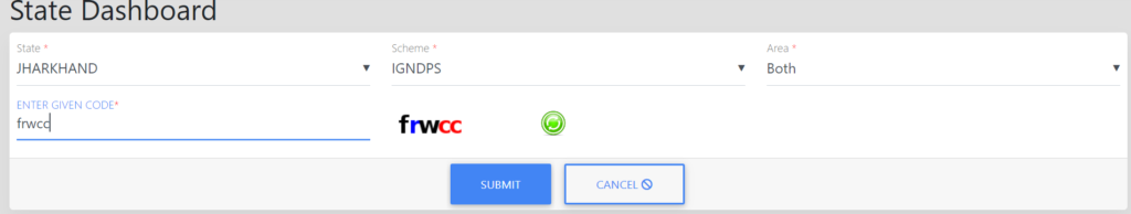 how to check viklang pension list jharkhand